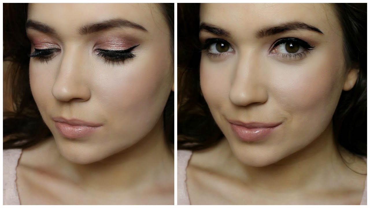 DIY Rose Gold Eyeshadow