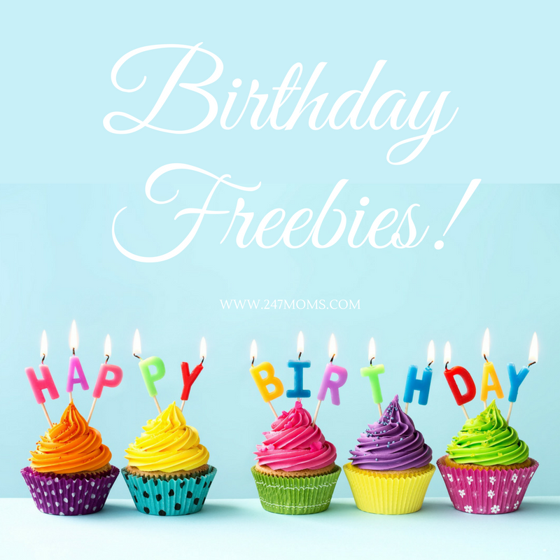 Favorite Birthday Freebies for Moms