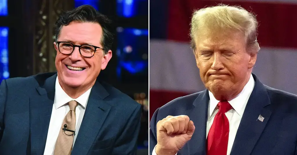 Stephen Colbert Mocks Donald Trump Over ‘Fair Trial’ Argument