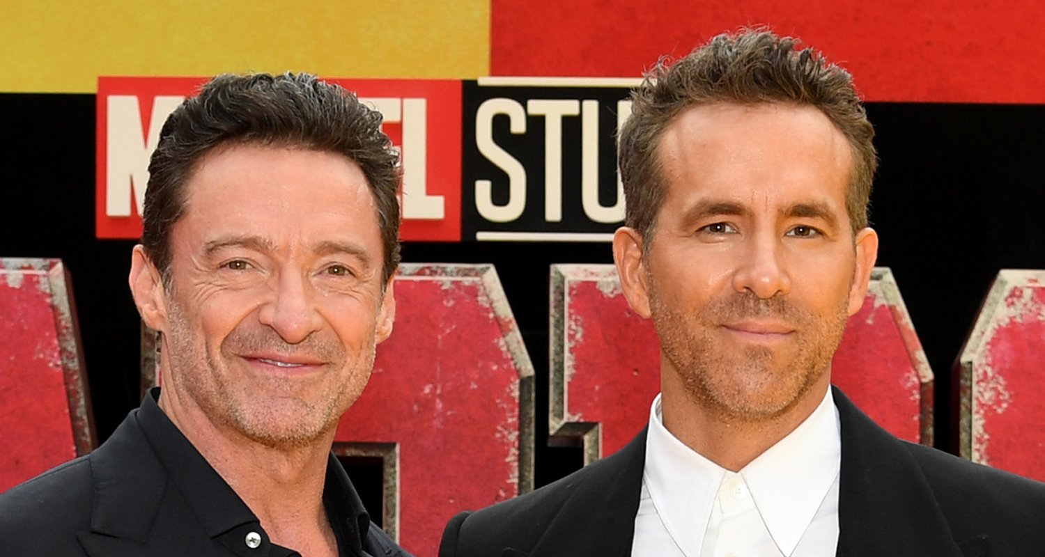 Ryan Reynolds & Hugh Jackman React to ‘Deadpool & Wolverine’ Debuting at No 1 With Funny Photos | deadpool & wolverine, Hugh Jackman, Ryan Reynolds, Shawn Levy | Just Jared: Celebrity News and Gossip