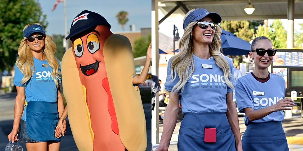 ‘Simple Life’ Reboot Begins Filming: Nicole Richie Wears Hot Dog Suit at Sonic Drive-In with Paris Hilton! | Nicole Richie, Paris Hilton | Just Jared: Celebrity News and Gossip