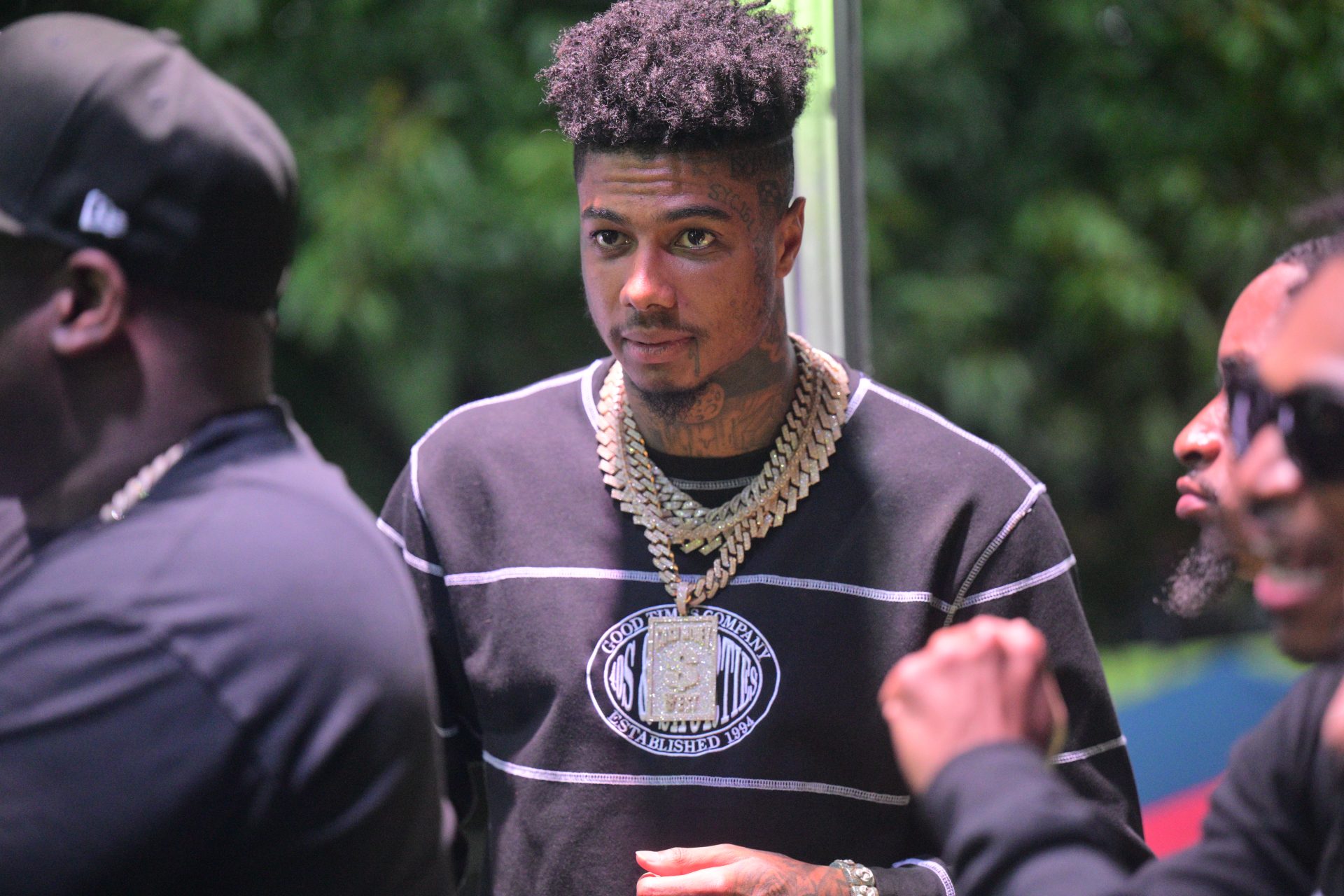 Blueface Mugshot Reveals Dramatic Transformation