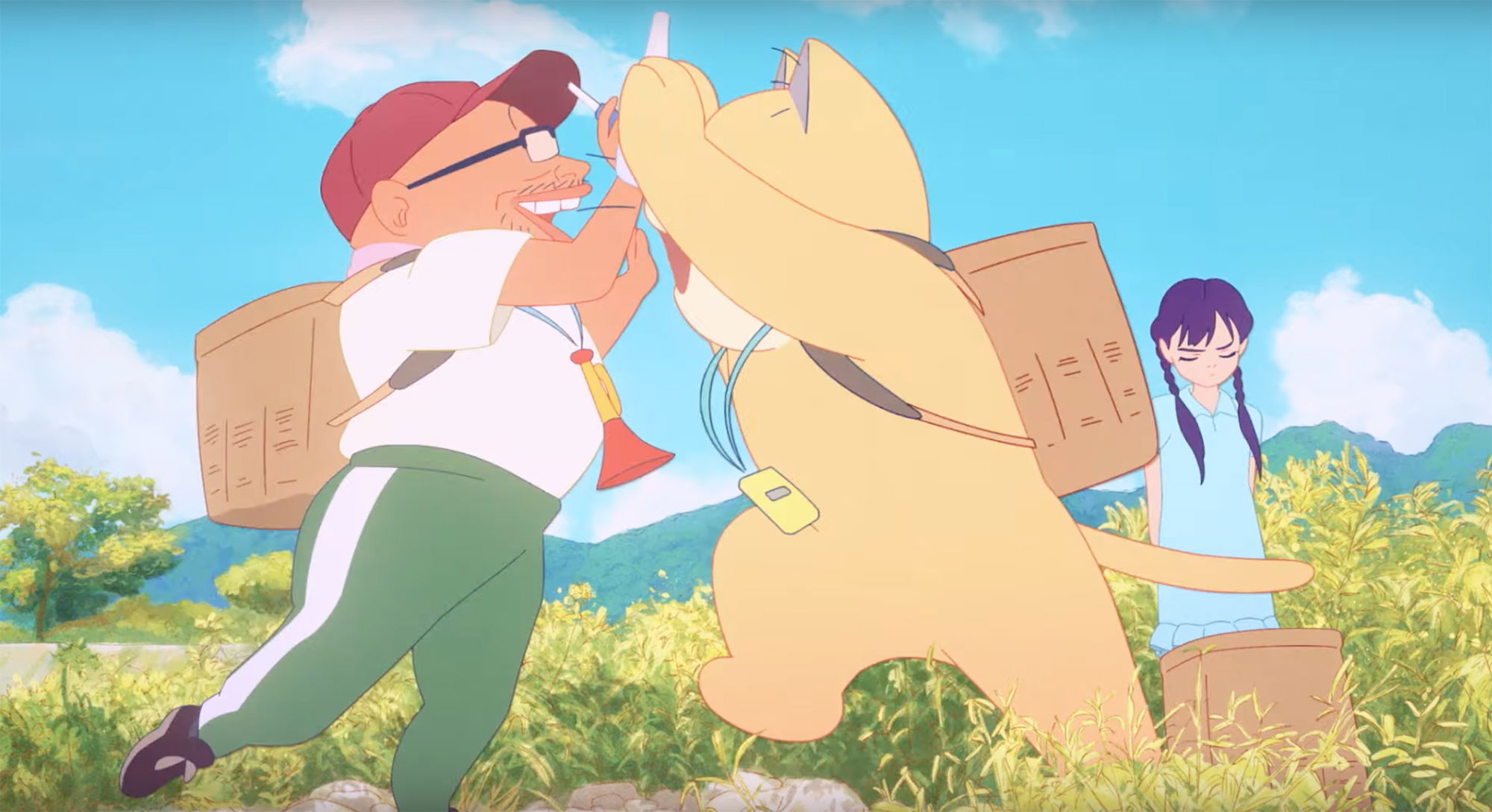 Fun US Teaser for ‘Ghost Cat Anzu’ Offbeat Japanese Animated Film