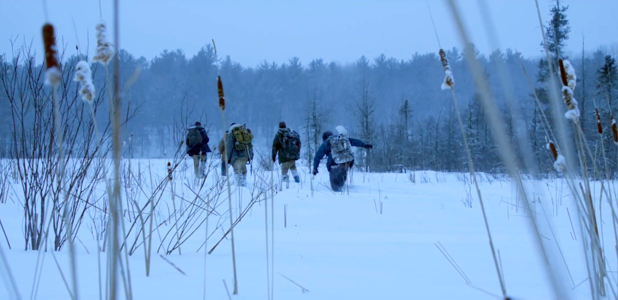 James McDougall in Brutal Wilderness Survival Film ‘Whiteout’ Trailer