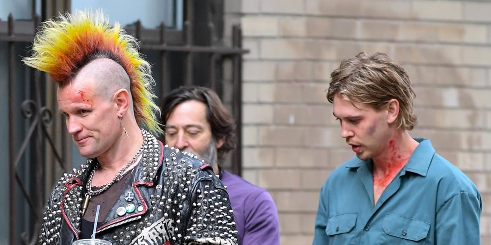 Matt Smith Goes Full Punk Rock with Multicolor Mohawk for ‘Caught Stealing’ Filming with Austin Butler | Austin Butler, Matt Smith | Just Jared: Celebrity News and Gossip