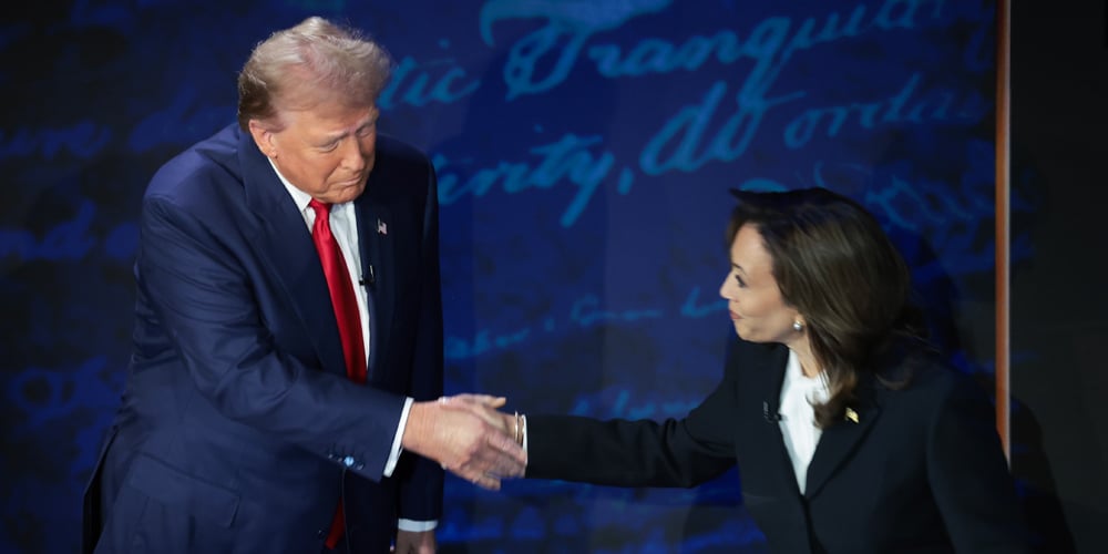 Will Kamala Harris & Donald Trump Have a Second Debate? He Responds to CNN’s Proposed Event | Donald Trump, Kamala Harris, Politics | Just Jared: Celebrity News and Gossip