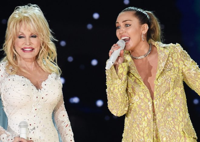 Miley Cyrus Reveals That Godmother Dolly Parton Had Some Doubts About 1 of Her Songs | Dolly Parton, Miley Cyrus, Music | Just Jared: Celebrity News and Gossip