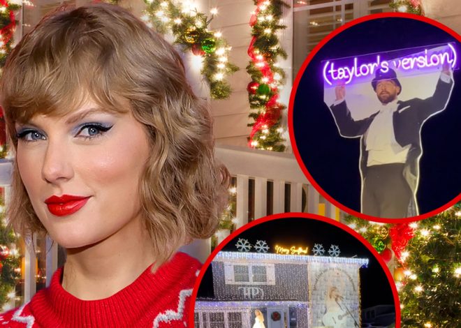 Viral Taylor Swift ‘Christmas House’ Returns With a Travis Kelce Cameo