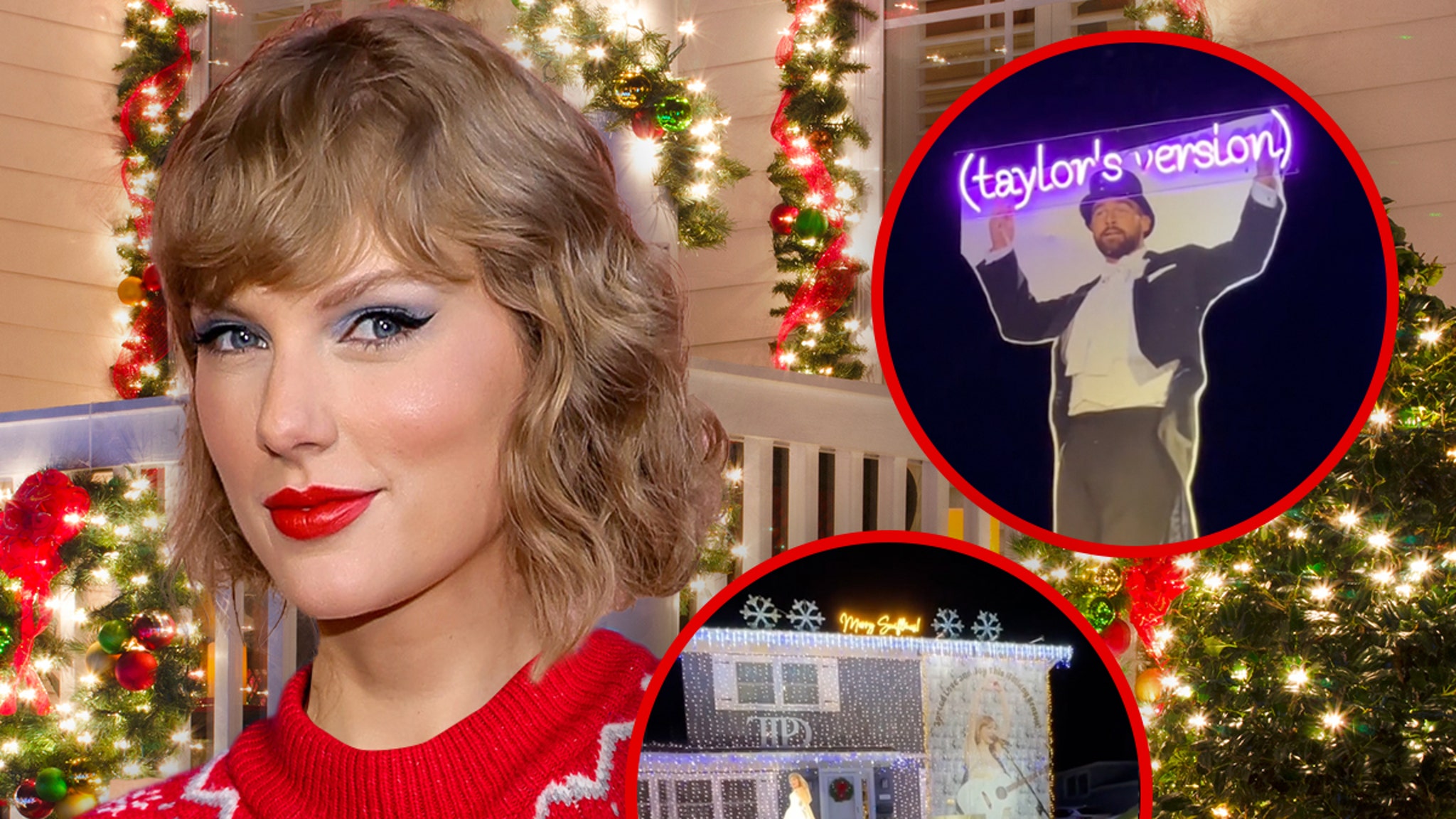 Viral Taylor Swift ‘Christmas House’ Returns With a Travis Kelce Cameo